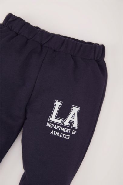 Baby Boy Regular Fit Printed Thin Sweatpants