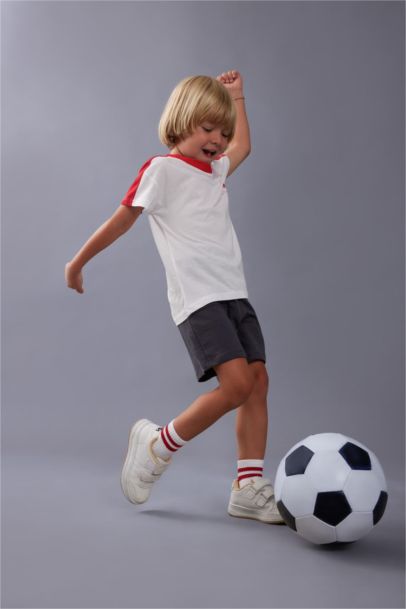 Baby Boy Regular Fit Number Patterned T-Shirt