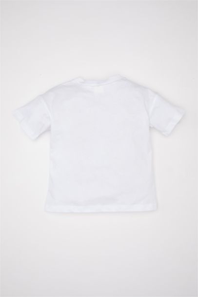 تيشيرت ولادي نص ردن قصة عادية بطبعة شعار