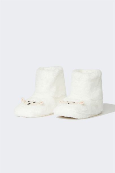 Домашние тапочки на плоской подошве для женщин