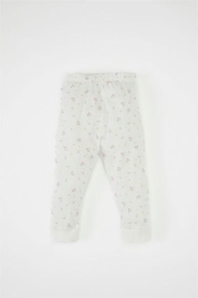 Baby Girl Floral Cotton 2 Piece Pajama Set