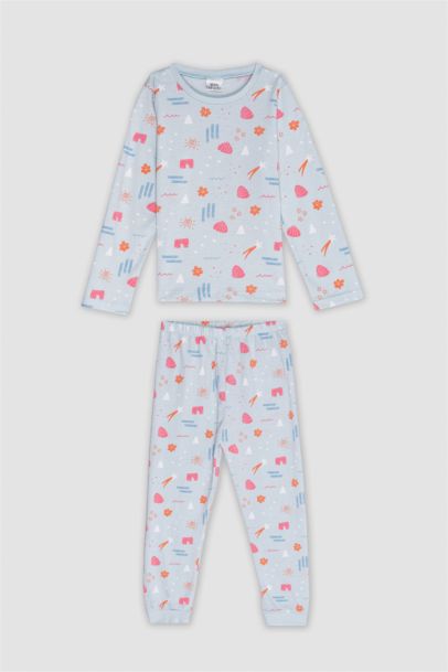 Baby Girl Cotton 2 Piece Pajama Set