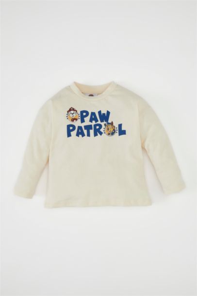 T-Shirt à Manches Longues Paw Patrol Series à Col Rond pour BéBé Garçon