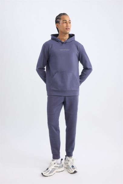 DeFactoFit Standard Fit Elastic Leg Scuba Fabric Jogger Sweatpants