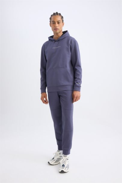 DeFactoFit Standard Fit Elastic Leg Scuba Fabric Jogger Sweatpants