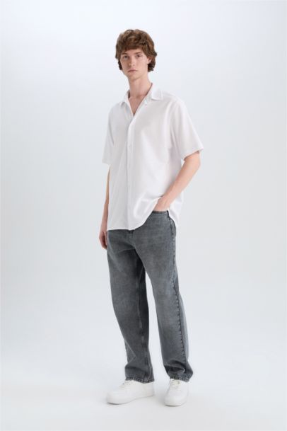 Regular Fit Cotton Short Sleeve Shirt