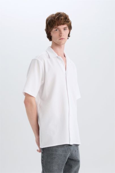 Regular Fit Cotton Short Sleeve Shirt