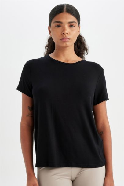 DeFactoFit Standard Fit Sports T-Shirt