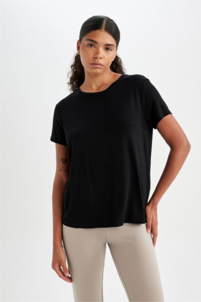 DeFactoFit Standard Fit Sports T-Shirt