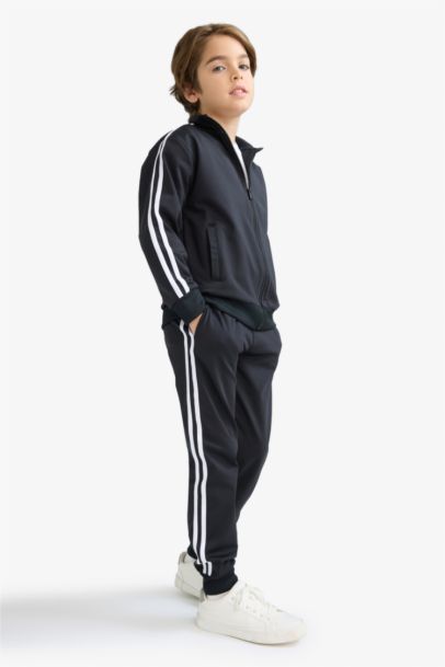 سيت ولادي بنطلون بجامة وسويت شيرت - قطعتين