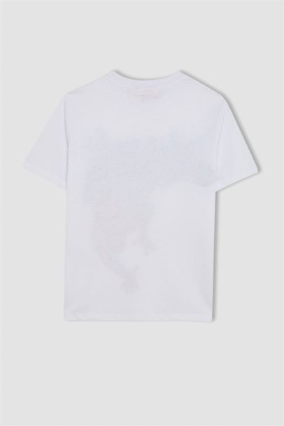 Boy Marvel Spiderman Crew Neck Short Sleeve T-Shirt