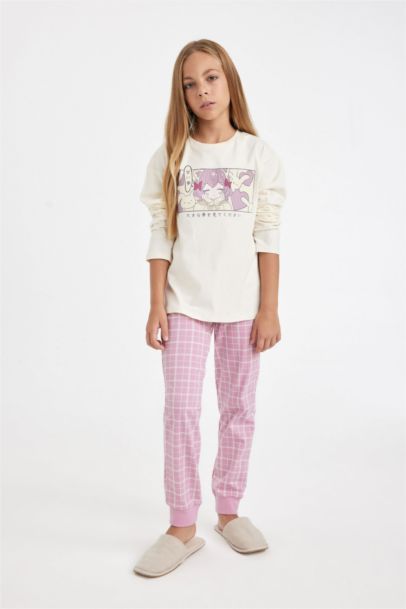 Girl Printed 2 Piece Pajama Set