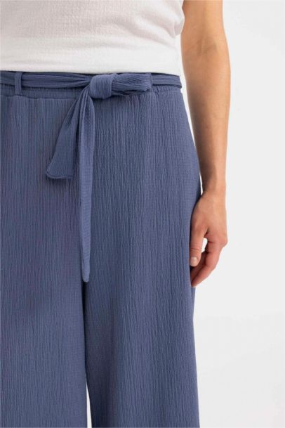 Culotte Fit Wide Leg Capri