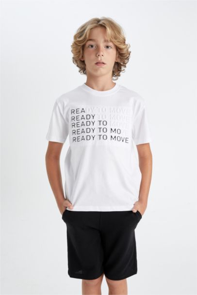 Regular Fit Printed Short Sleeve T-Shirt