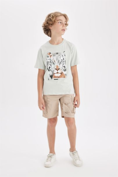 Boy Crew Neck Printed T-Shirt