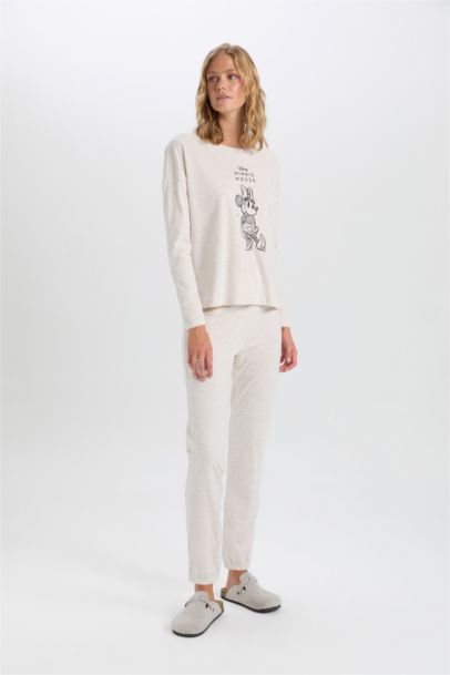 طقم قصة عادية من ديزني ميكي وميني من قطعتين