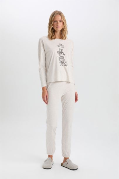 طقم قصة عادية من ديزني ميكي وميني من قطعتين