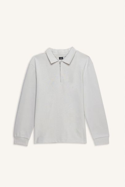 Regular Fit Long Sleeve Sweatshirt