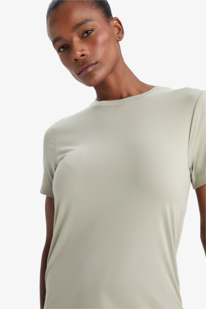 DeFactoFit Standard Fit Sports Basic T-Shirt