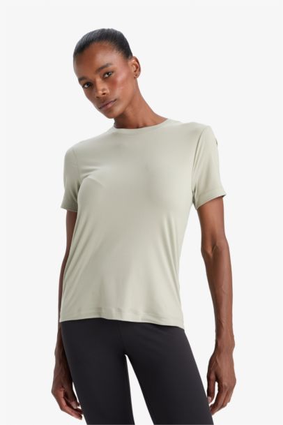 DeFactoFit Standard Fit Sports Basic T-Shirt