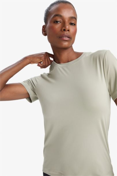 DeFactoFit Standard Fit Sports Basic T-Shirt