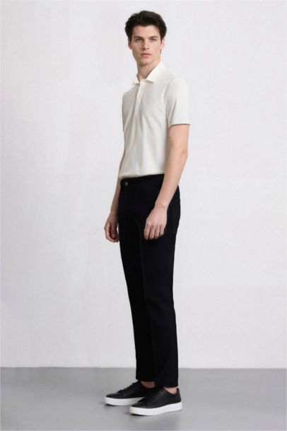 Sergio Regular Fit Normal Waist Pipe Leg Straight Leg Jeans