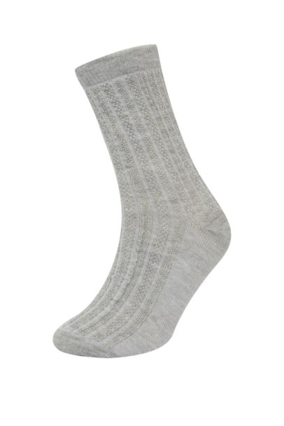 Длинные носки из хлопка для малышей девочек, 3 пары