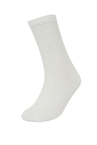 Длинные носки из хлопка для малышей девочек, 3 пары