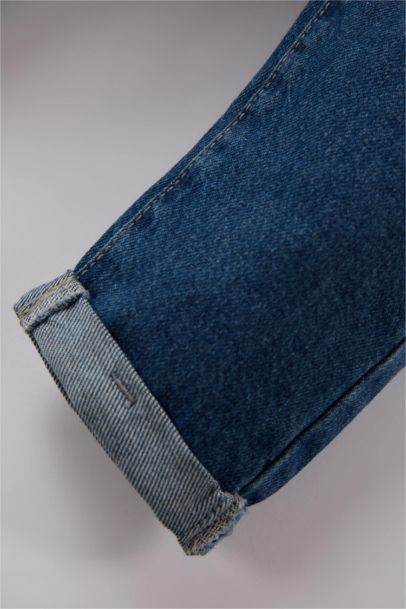 Pantalon Jean à Coupe Régulière pour Bébé Garçon