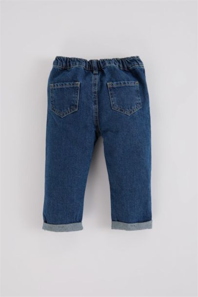 Pantalon Jean à Coupe Régulière pour Bébé Garçon
