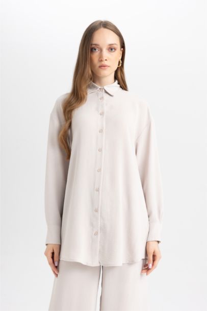 تونيك كم طويل قصة عادية