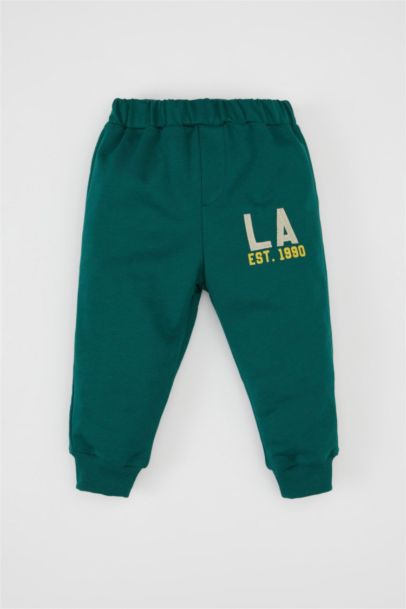 Baby Boy Waist Leg Elastic Printed Sweatpants