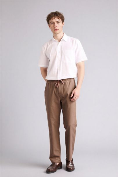 %100 Pamuk Slim Fit Pantolon