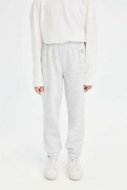 بنطلون سويت بانتس بناتي جوجر ورجل مطاطي