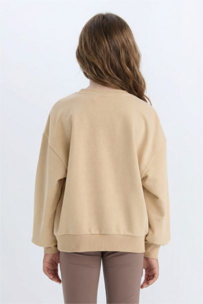 Sweat-shirt Star Wars à Coupe Relax avec col rond pour Fille