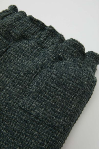 Pantalon à coupe régulière et taille élastique pour Bébé Fille