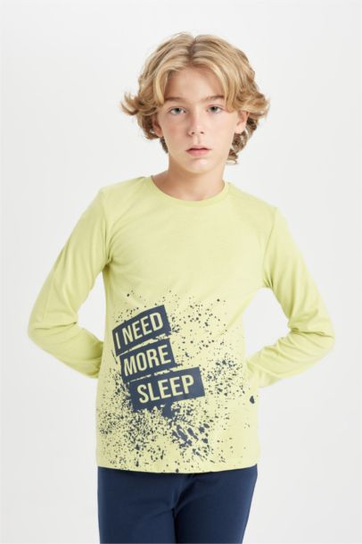 Boy Printed 2 Piece Pajama Set