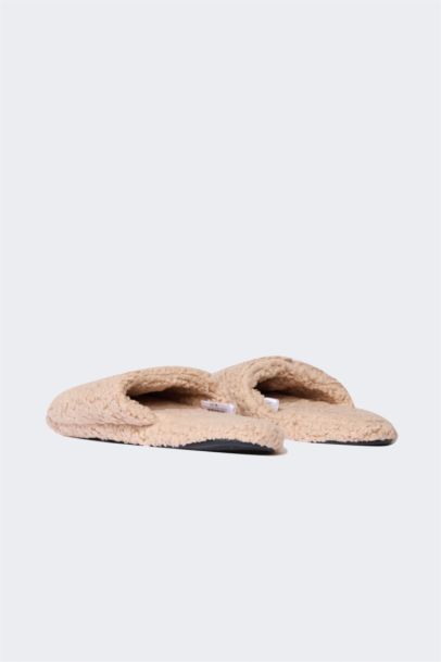 Erkek Ayıcıklı Düz Taban Ev Terliği