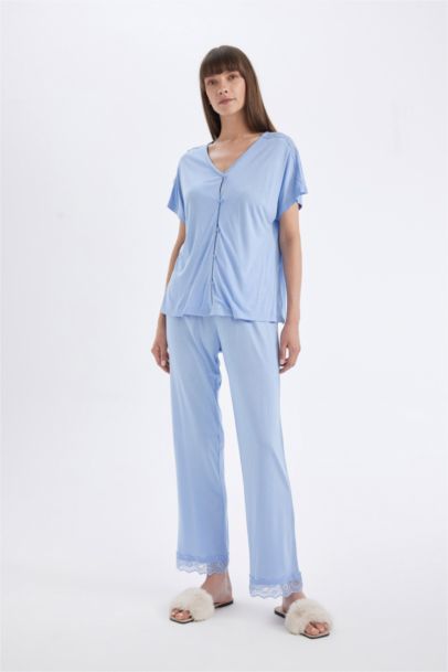 Fall in Love Regular Fit 2 Piece Pajama Set