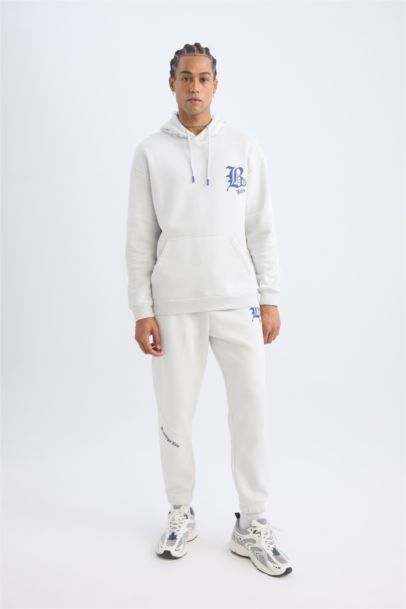 DeFactoFit NBA Brooklyn Nets Standard Fit Thick Jogger Sweatpants