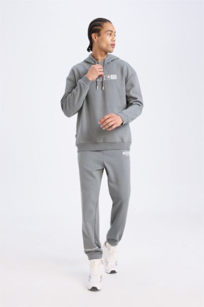 DeFactoFit NBA Boston Celtics Standard Fit Thick Fabric Joggers