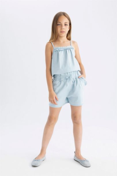 Girl Strappy Jumpsuit