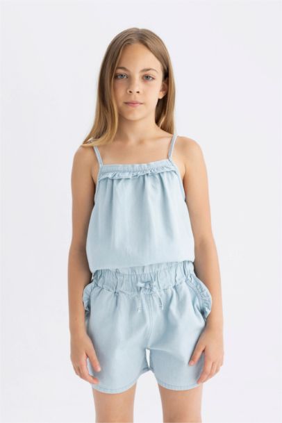 Girl Strappy Jumpsuit