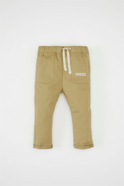 Baby Boy Double Leg Gabardine Trousers