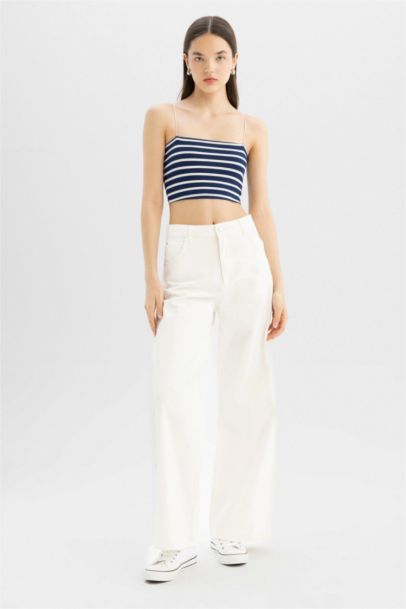 Crop Top Ribana 2 Piece Crop Top