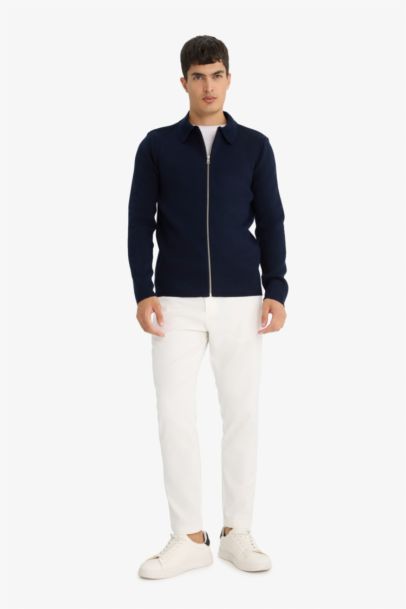 جاكيت تريكو قصة عادية بياخة بولو