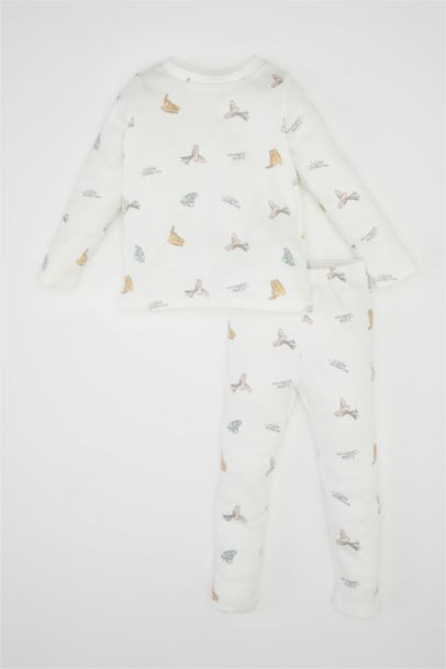 Baby Girl Corduroy 2 Piece Pajama Set