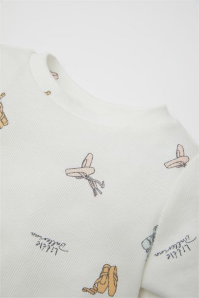 Baby Girl Corduroy 2 Piece Pajama Set