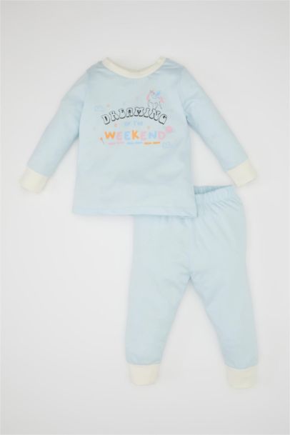 Pyjama imprimé à Col Rond pour BéBé Fille