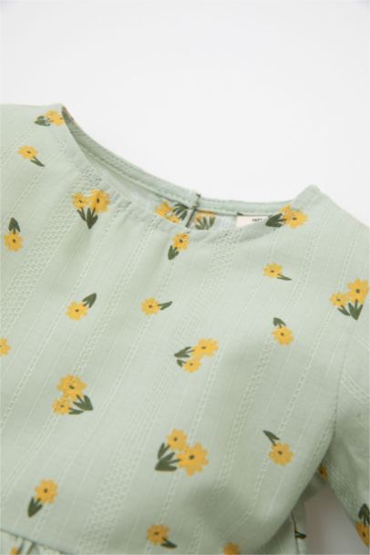 Baby Girl Floral Long Sleeve Dress